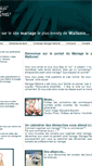 Mobile Screenshot of mariage-wallonie.be